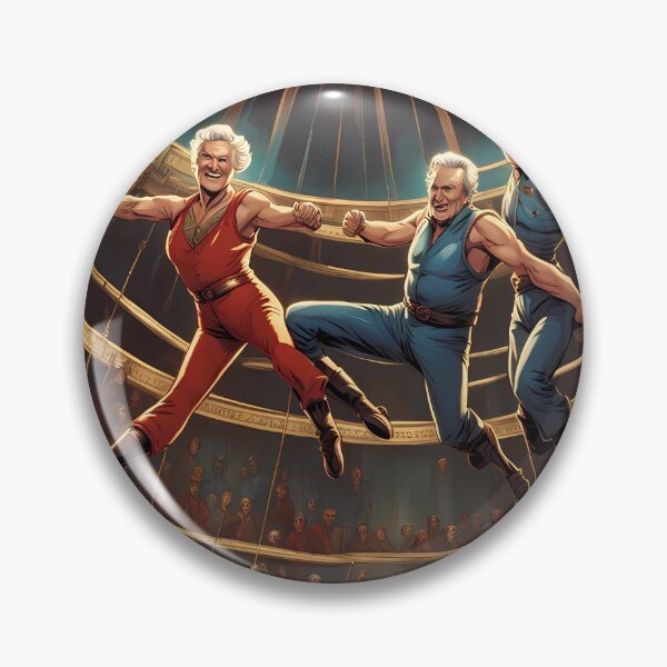 Item preview, Pensioners as trapeze Artists designed and sold by Colin Bentham.