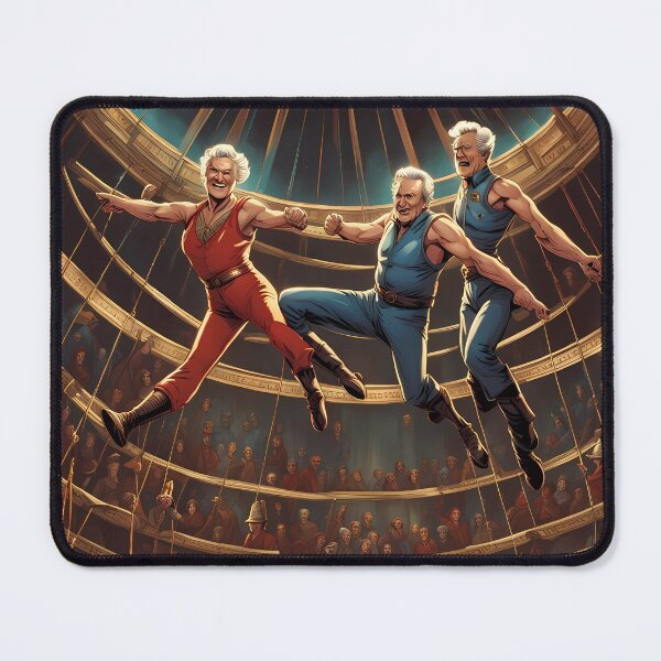 Item preview, Pensioners as trapeze Artists designed and sold by Colin Bentham.