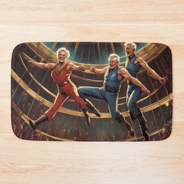 Item preview, Pensioners as trapeze Artists designed and sold by Colin Bentham.