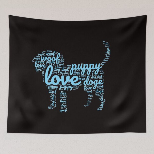 Item preview, Words Dog Dad designed and sold by SoulPaws.