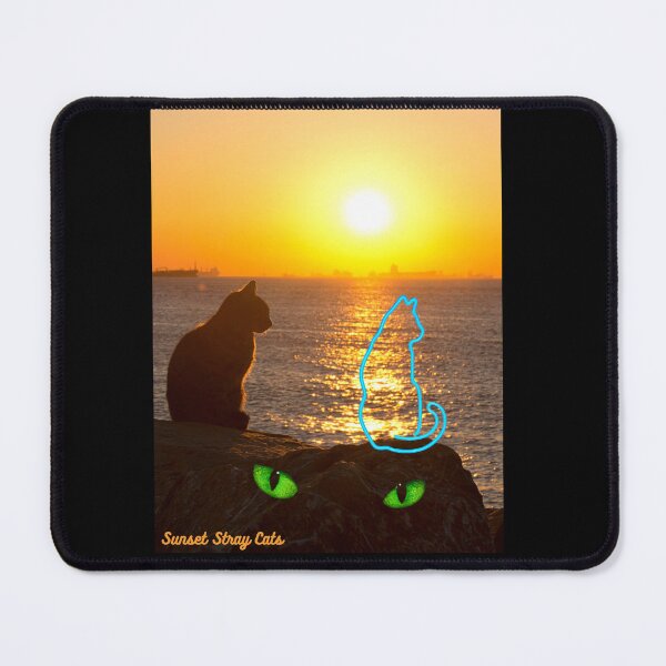 Item preview, Sunset Stray Cats designed and sold by CannyGoods.