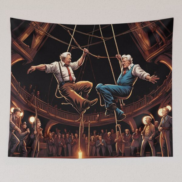 Item preview, Pensioners as trapeze Artists designed and sold by Colin Bentham.