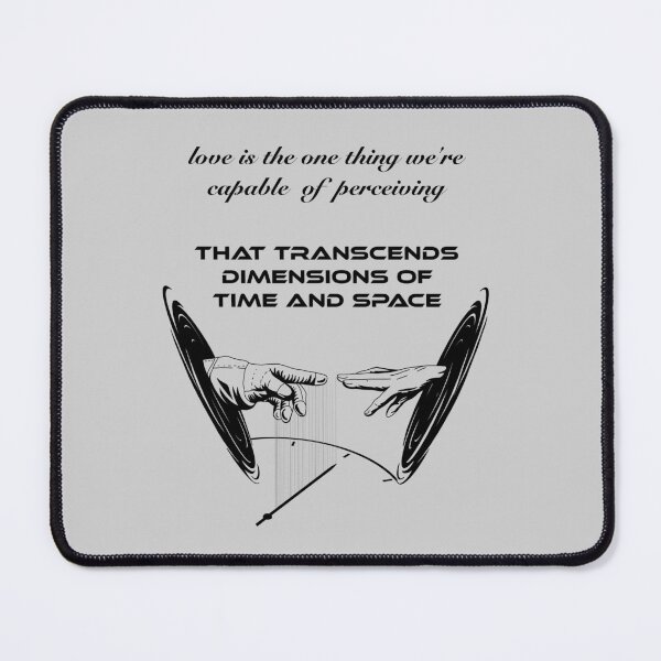 Item preview, love is the one thing we're capable of perceiving that transcends dimensions of time and space designed and sold by MoroccanCreator.