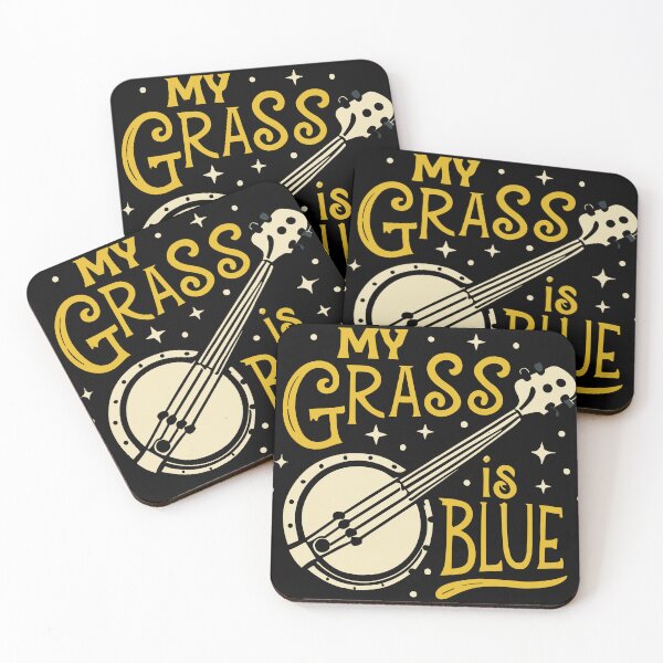 Item preview, My Grass Is Blue designed and sold by bihtti.