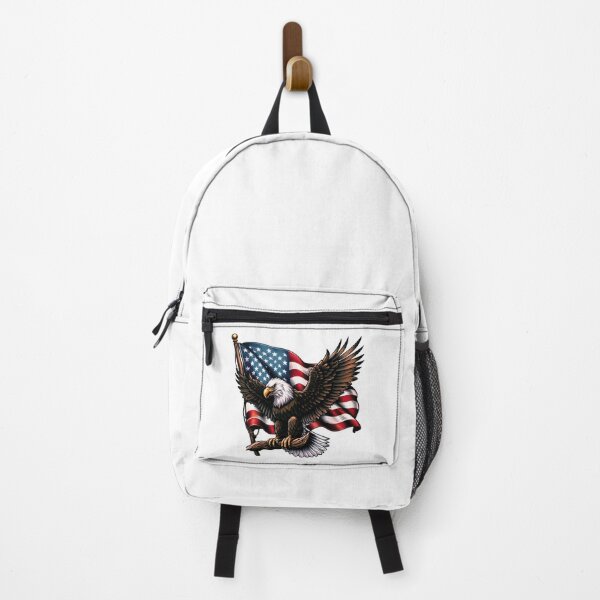 Item preview, traditional bald eagle tattoo designed and sold by tee snap.