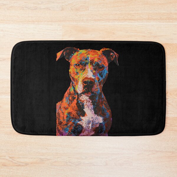 Item preview, Ornate Cute Pitbull designed and sold by Yogimeister.