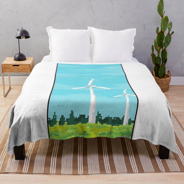 Item preview, Windmill Scenery Pixel with Border designed and sold by Ekira Pop Pixel.