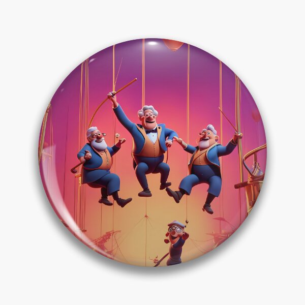 Item preview, Pensioners as trapeze Artists designed and sold by Colin Bentham.