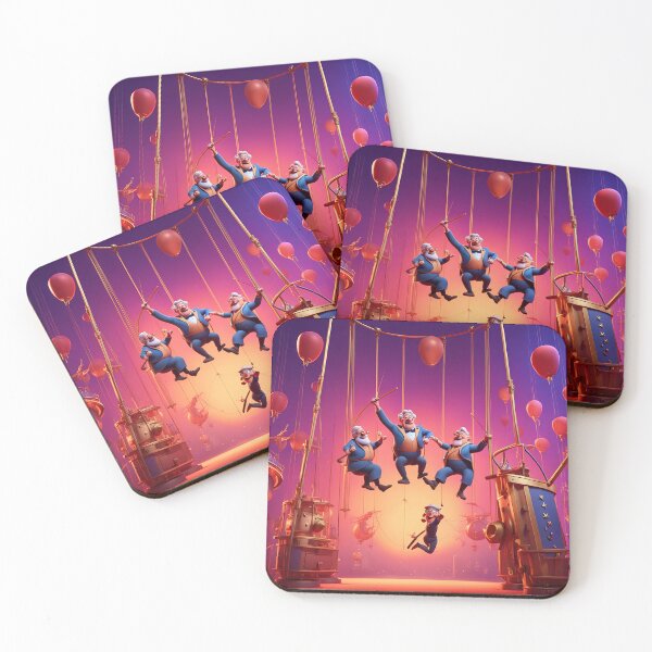 Item preview, Pensioners as trapeze Artists designed and sold by Colin Bentham.