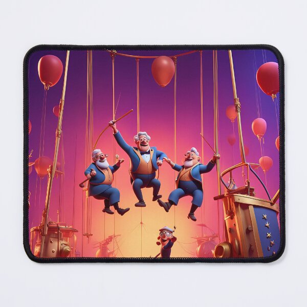 Item preview, Pensioners as trapeze Artists designed and sold by Colin Bentham.