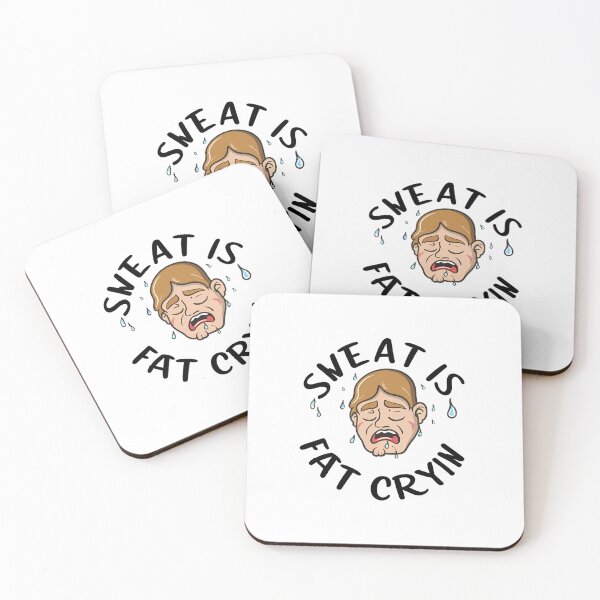 Item preview, Sweat is fat crying designed and sold by rozar-nv.
