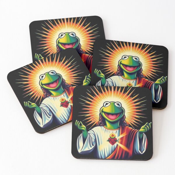 Item preview, "Kermit Jesus".Kermit Help Me Jesus" designed and sold by Obinne.