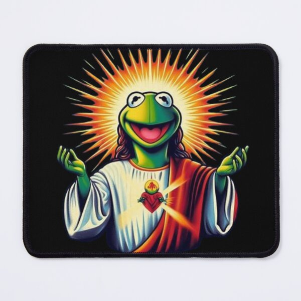 Item preview, "Kermit Jesus".Kermit Help Me Jesus" designed and sold by Obinne.