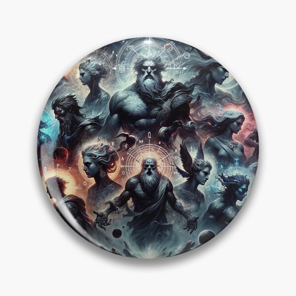 Item preview, The Gathering of the Titans - Guardians of the Primordial Forces designed and sold by darkfantasy-atk.