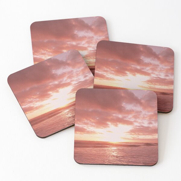 Item preview, Red Sunrise Over The Sea designed and sold by RelaxingEscapes.