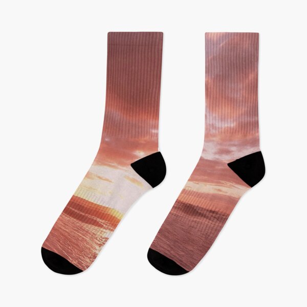 Item preview, Red Sunrise Over The Sea designed and sold by RelaxingEscapes.