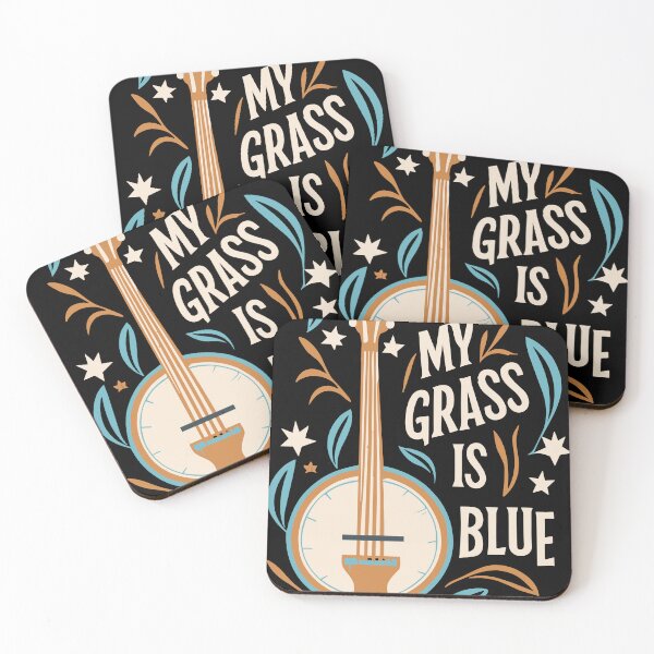 Item preview, My Grass Is Blue designed and sold by bihtti.