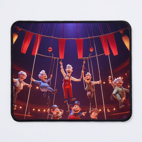 Item preview, Pensioners as trapeze Artists designed and sold by Colin Bentham.
