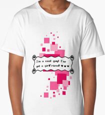 I'm A Cool Guy! White Long T-Shirt