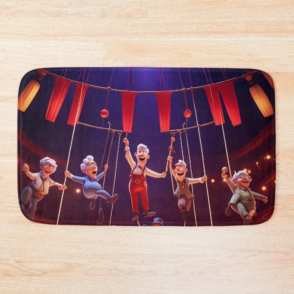 Item preview, Pensioners as trapeze Artists designed and sold by Colin Bentham.