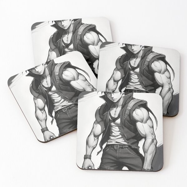 Item preview, muscular anime guy designed and sold by optimusprime39.