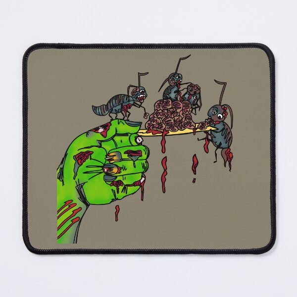 Item preview, Zombie ants ruining zombie picnics designed and sold by MickeyLaLa.