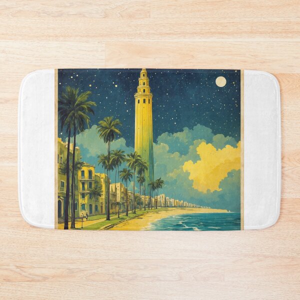 Item preview, Fortaleza Brazil Vintage Poster Tourism  designed and sold by TravelersGems.