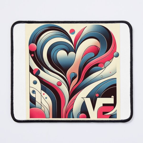 Item preview, Passion Swirl: Abstract Heart Fusion designed and sold by Fourseason664.