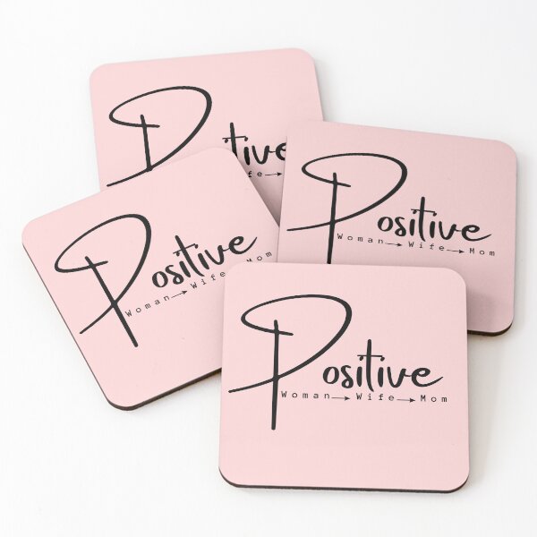 Item preview, POSITIVE WOMAN WIFE MOM designed and sold by BYNANA80.