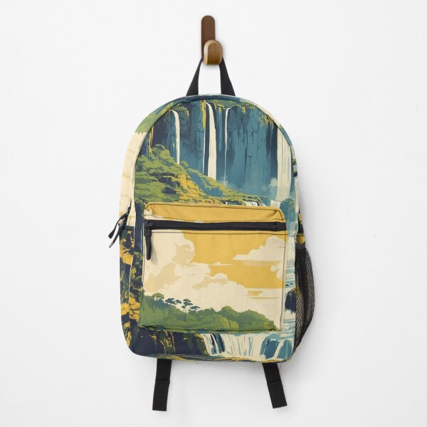 Item preview, Iguazu Falls Brazil Vintage Poster Tourism 2 designed and sold by TravelersGems.