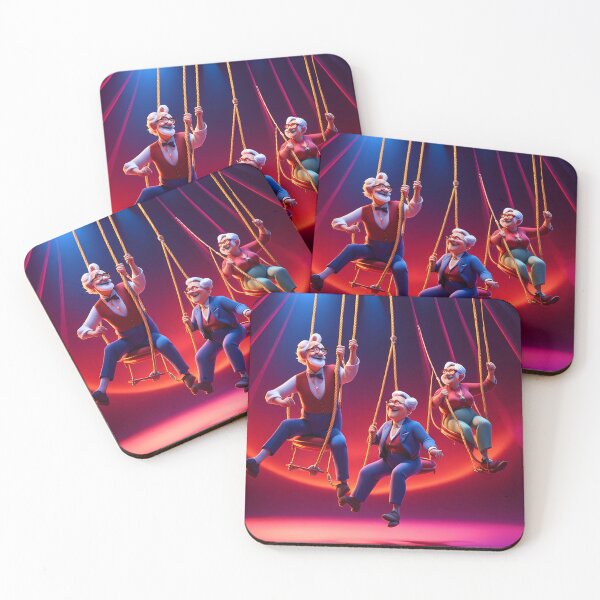 Item preview, Pensioners as trapeze Artists designed and sold by Colin Bentham.