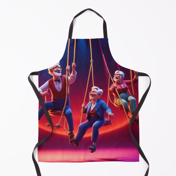 Item preview, Pensioners as trapeze Artists designed and sold by Colin Bentham.