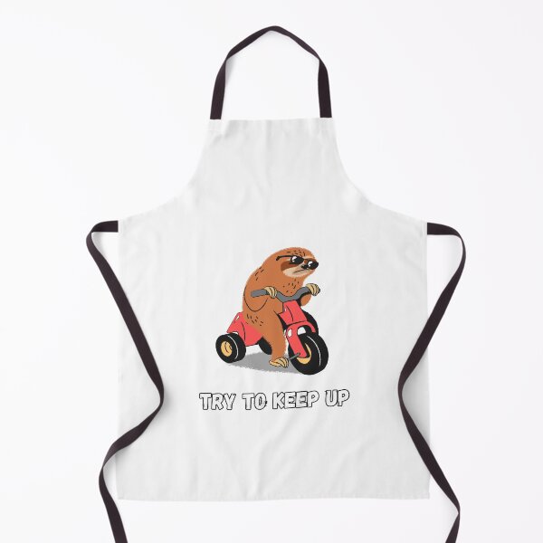 Item preview, Try to keep up - funny sloth designed and sold by MrLAS.