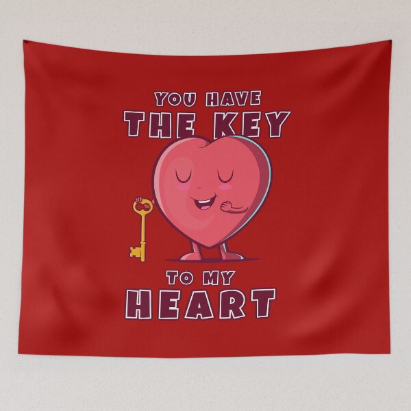 Item preview, You have the key to my heart designed and sold by messy-nessie.