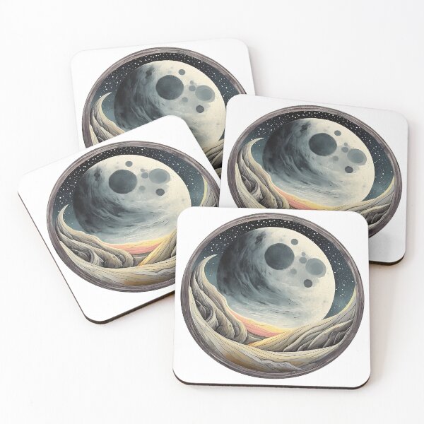 Item preview, Surreal moon symbol designed and sold by UMakusia.