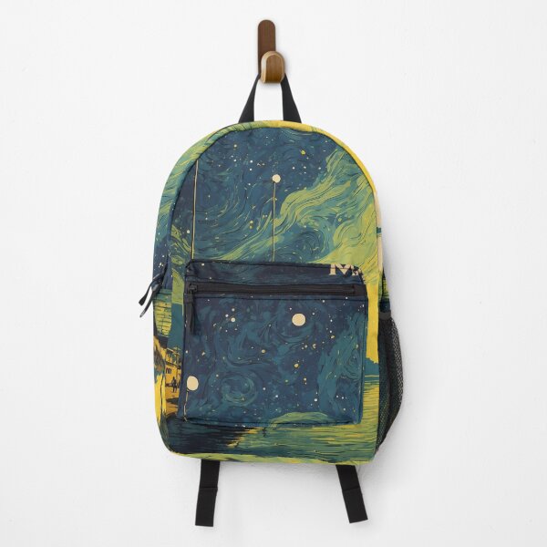 Item preview, Manaus Starry Night and Moon Vintage Poster Tourism  designed and sold by TravelersGems.