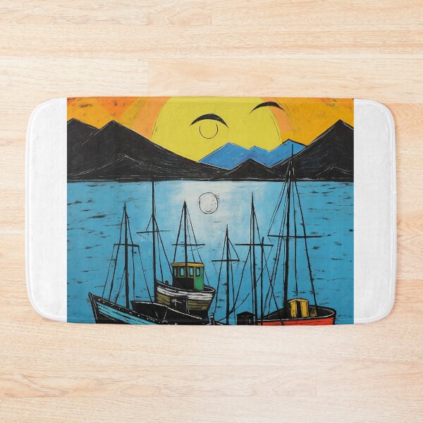 Item preview, Baikal travel vintage colorful anime graphics designed and sold by wonderfulpark.