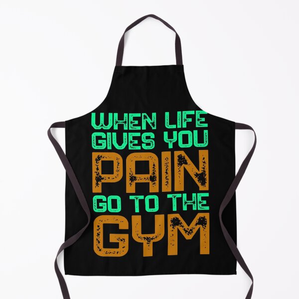 Item preview, When life gives you pain, go to the gym designed and sold by creativerooney.