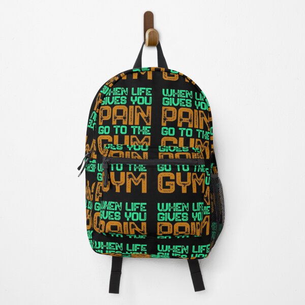 Item preview, When life gives you pain, go to the gym designed and sold by creativerooney.
