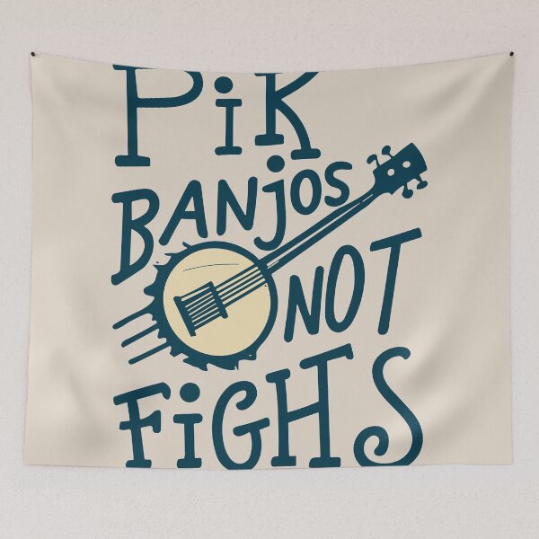 Item preview, Pick Banjos Not Fights designed and sold by bihtti.