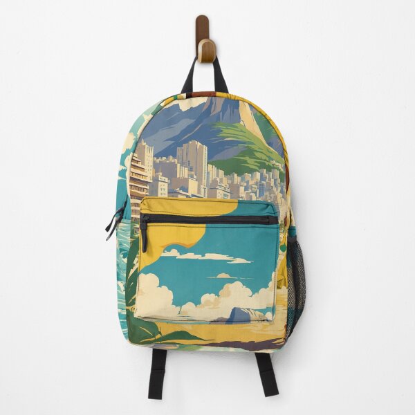 Item preview, Ipanema Beach Brazil Vintage Poster Tourism  designed and sold by TravelersGems.