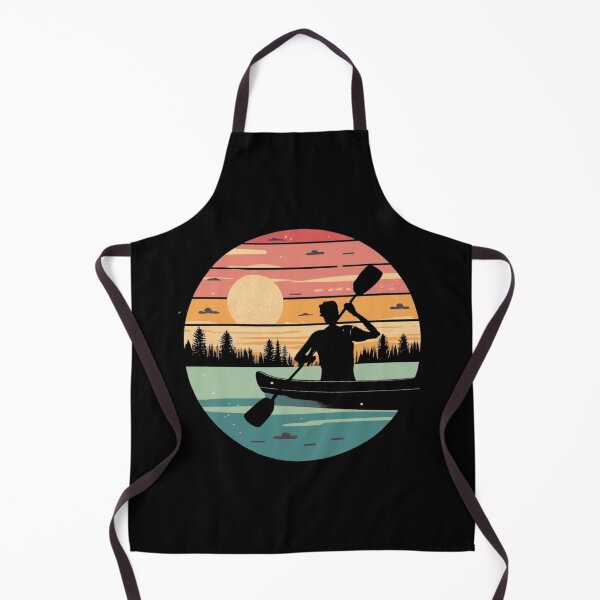 Item preview, Vintage colors sunset and kayaking designed and sold by desinganddecor.
