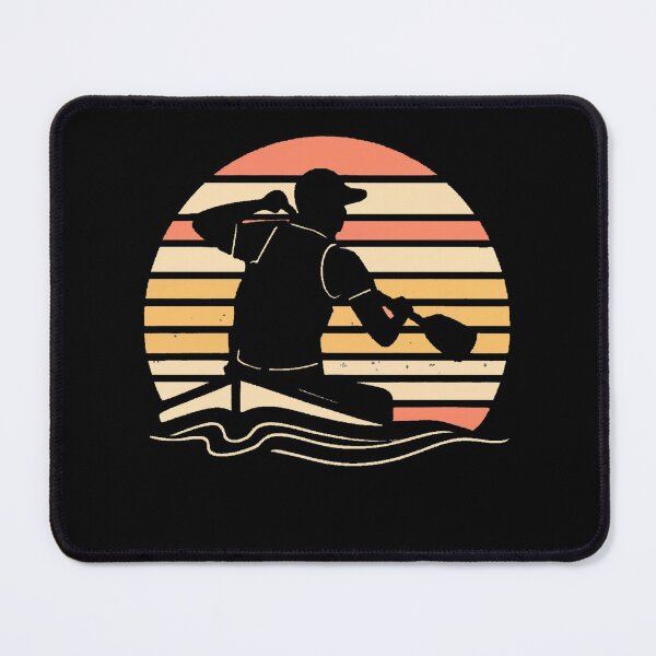 Item preview, Vintage colors sunset and kayaking designed and sold by desinganddecor.