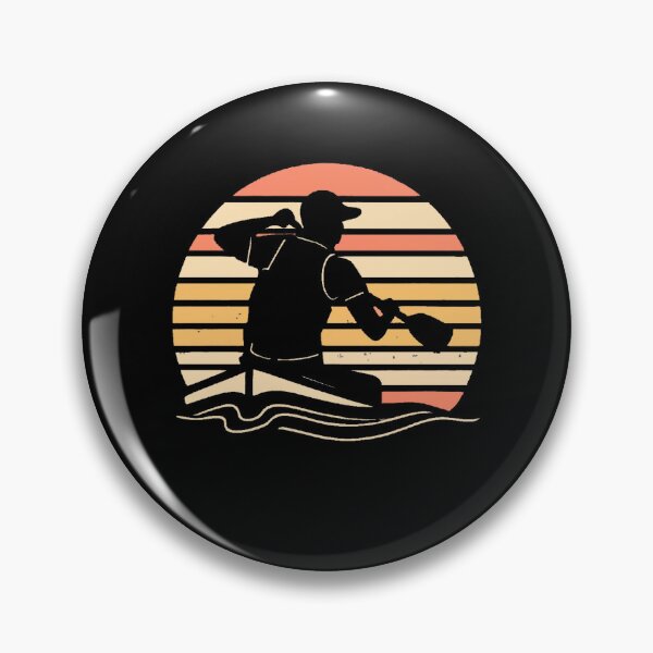 Item preview, Vintage colors sunset and kayaking designed and sold by desinganddecor.