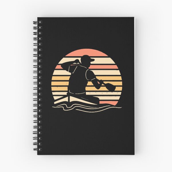 Item preview, Vintage colors sunset and kayaking designed and sold by desinganddecor.