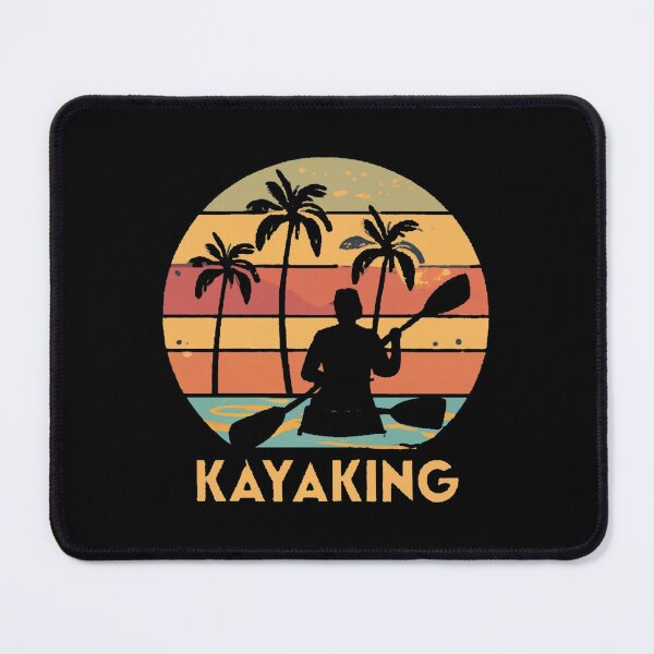 Item preview, Vintage colors sunset and kayaking designed and sold by desinganddecor.