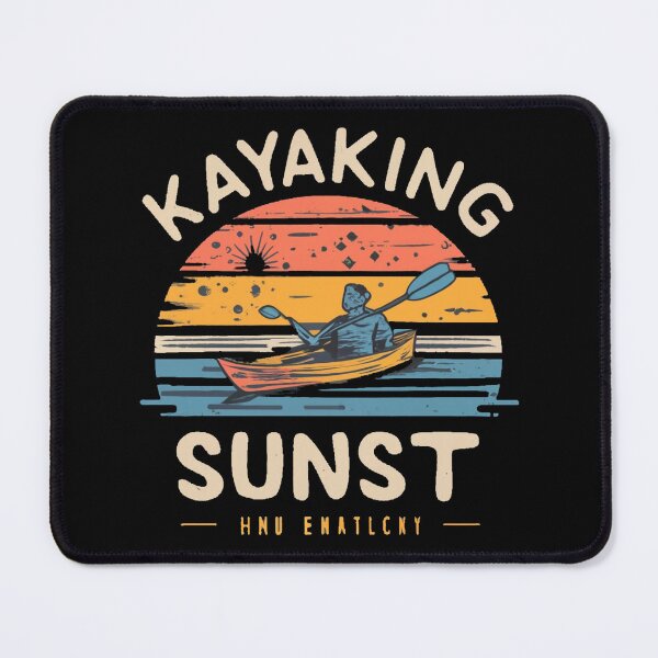 Item preview, Vintage colors sunset and kayaking designed and sold by desinganddecor.