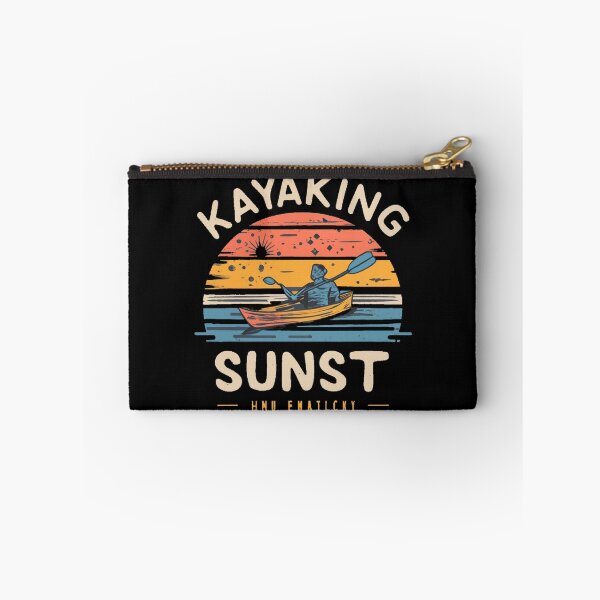 Item preview, Vintage colors sunset and kayaking designed and sold by desinganddecor.