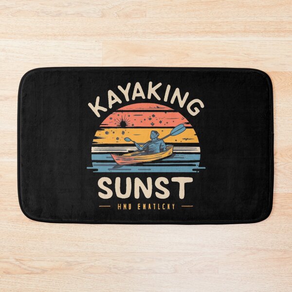 Item preview, Vintage colors sunset and kayaking designed and sold by desinganddecor.