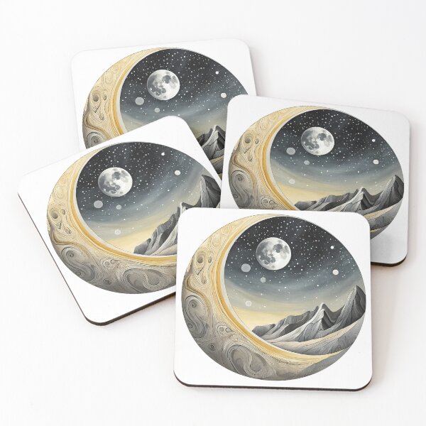Item preview, Surreal moon symbol designed and sold by UMakusia.